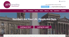 Desktop Screenshot of afrconsulting.co.uk